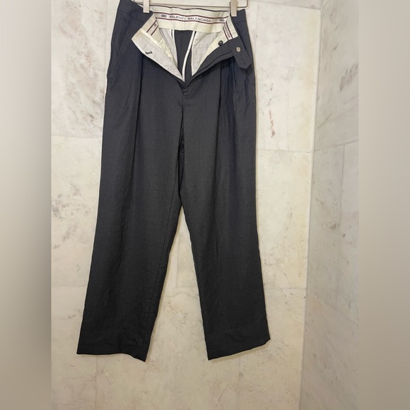 VINTAGE BALENCIAGA WOOL DRESS PANT - Picture 6 of 14